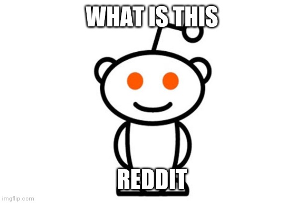 Reddit | WHAT IS THIS REDDIT | image tagged in reddit | made w/ Imgflip meme maker