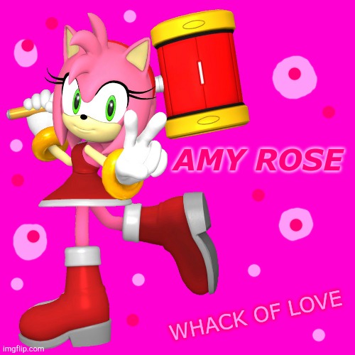 Amy Rose have join in Super Smash Bros Ultimate | AMY ROSE WHACK OF LOVE | image tagged in joins the battle,super smash bros,amy rose | made w/ Imgflip meme maker
