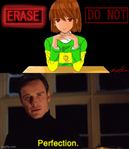 Just Chara. | image tagged in just chara,just  chara,just   chara,just    chara,just     chara,just      chara | made w/ Imgflip meme maker