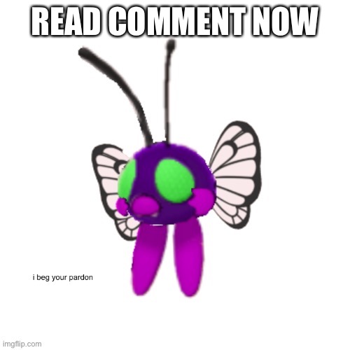 READ COMMENT NOW | image tagged in cursed asher | made w/ Imgflip meme maker