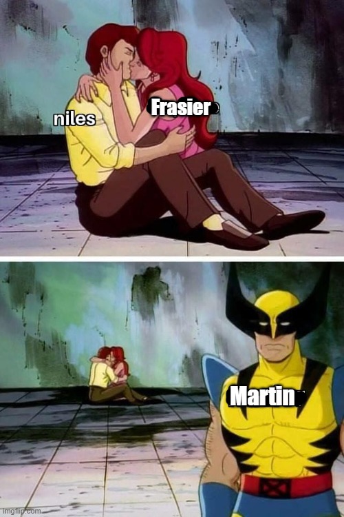 Frasier; Martin | image tagged in funny | made w/ Imgflip meme maker