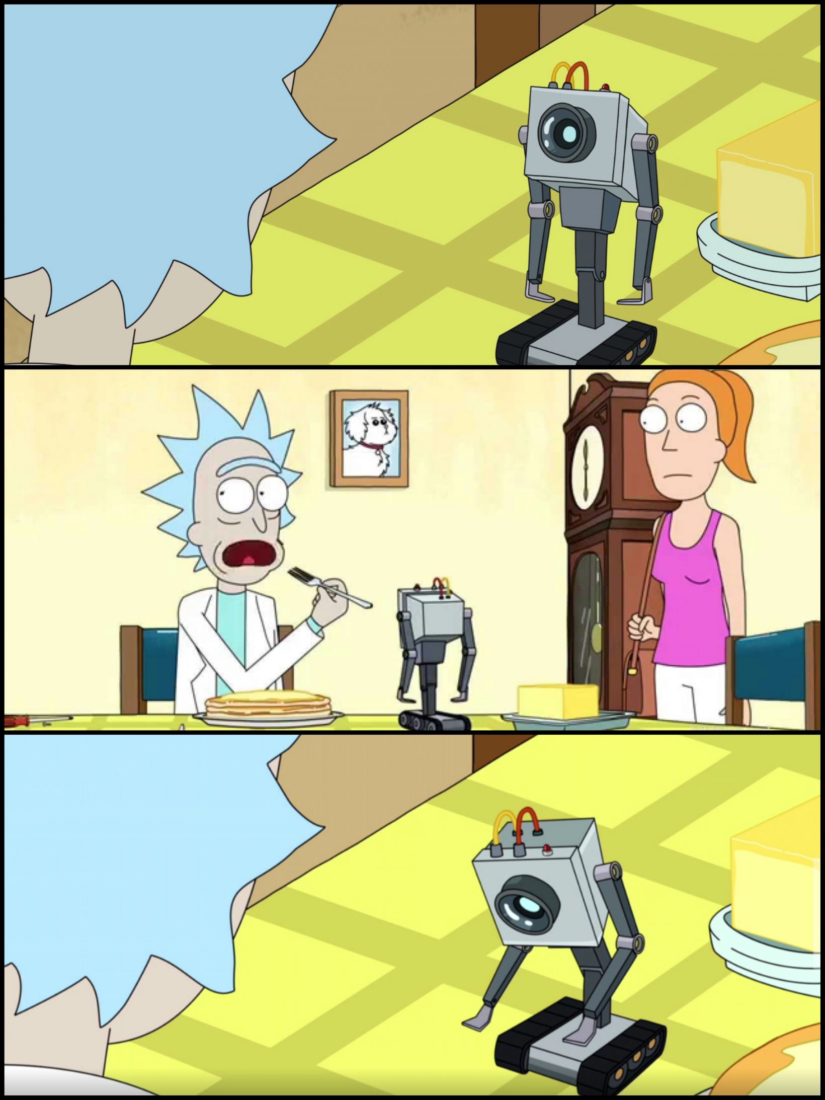 Rick and Morty Blank Meme Template