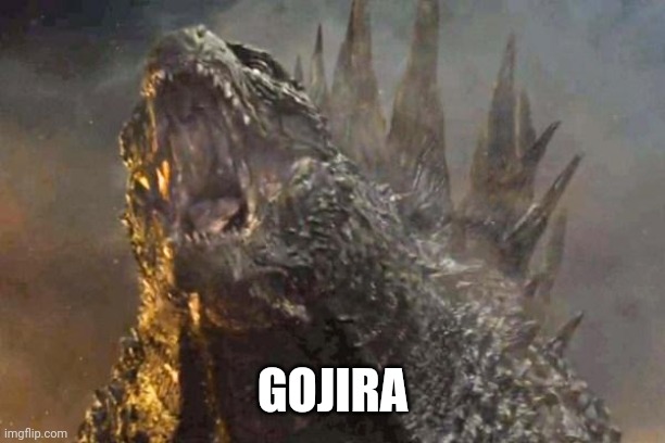 Godzilla 2014 come at me bro | GOJIRA | image tagged in godzilla 2014 come at me bro | made w/ Imgflip meme maker