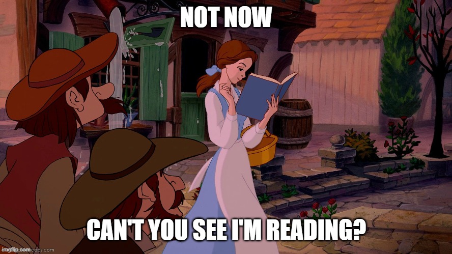 reading books meme