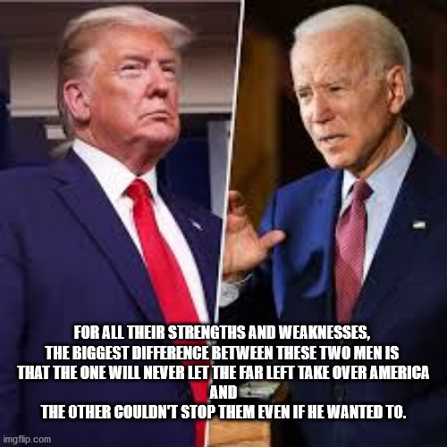 Trump V Biden - Imgflip