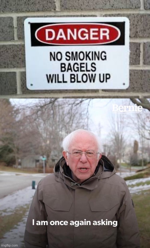 Bernie Meme Once Again Template