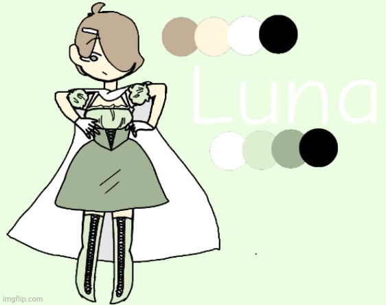 Luna Runecaster | image tagged in story,books,oc,my art uwu | made w/ Imgflip meme maker