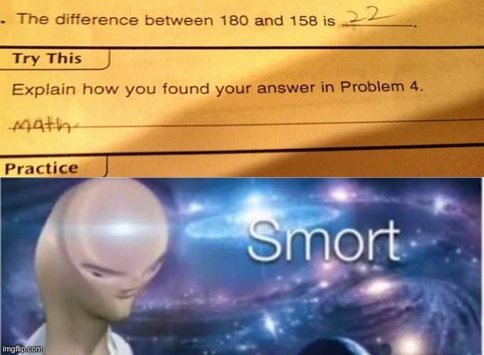 Smort kid | image tagged in meme man smort | made w/ Imgflip meme maker