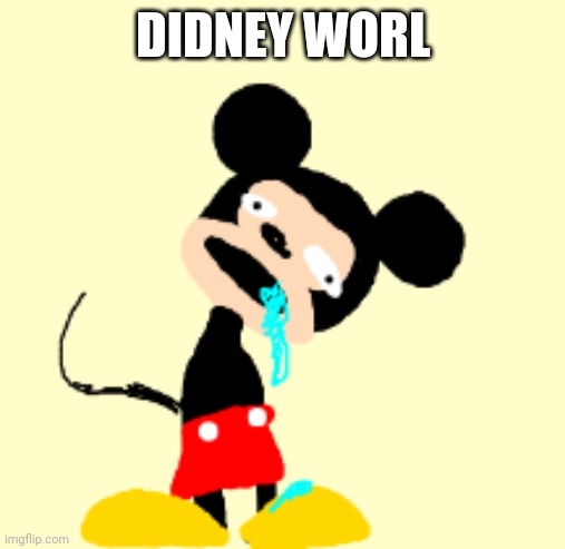 DIDNEY WORL | made w/ Imgflip meme maker