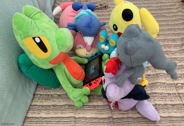 Woop. | image tagged in stuffed animal,pokemon | made w/ Imgflip meme maker