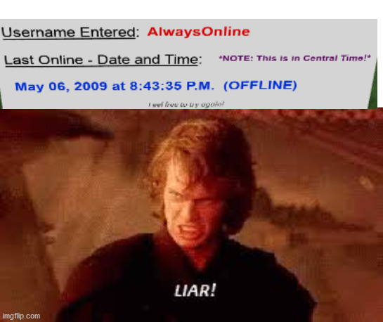 Anakin Liar Imgflip - robloxmemers images imgflip