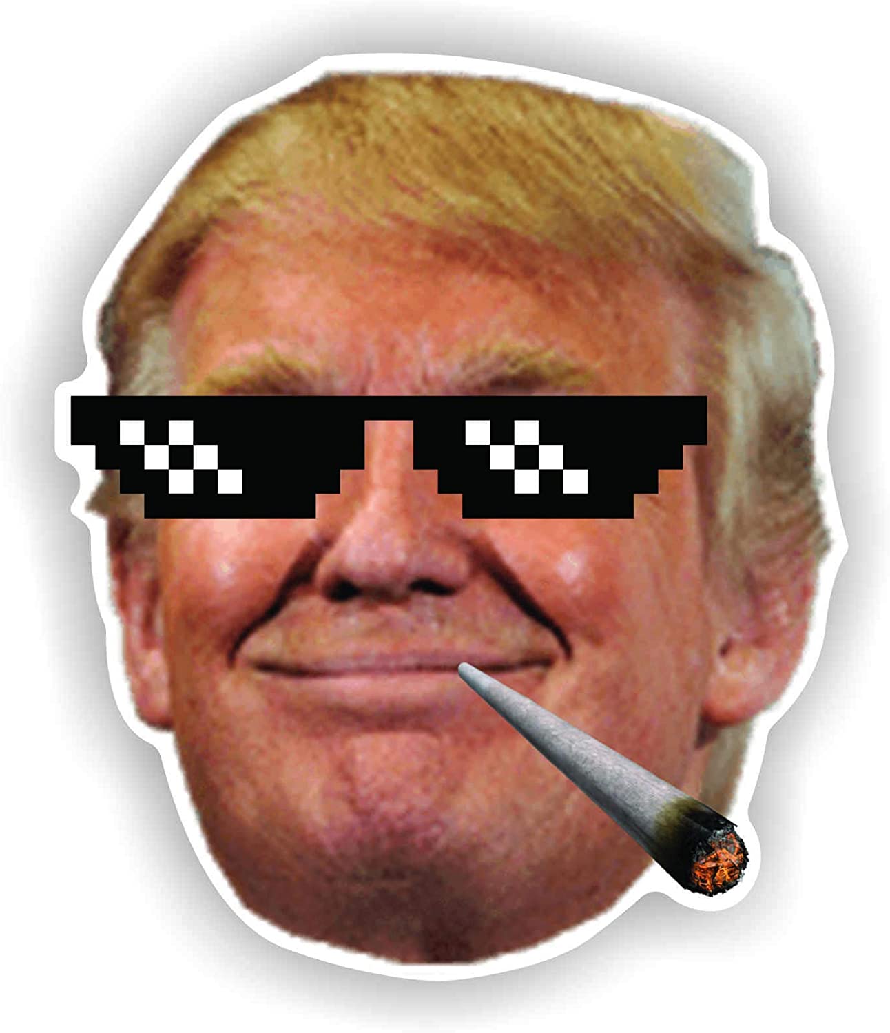 High Quality Trump Thug Life Blank Meme Template
