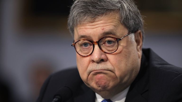 High Quality William Barr Ok To Accept Foreign Assistance During An Election Blank Meme Template