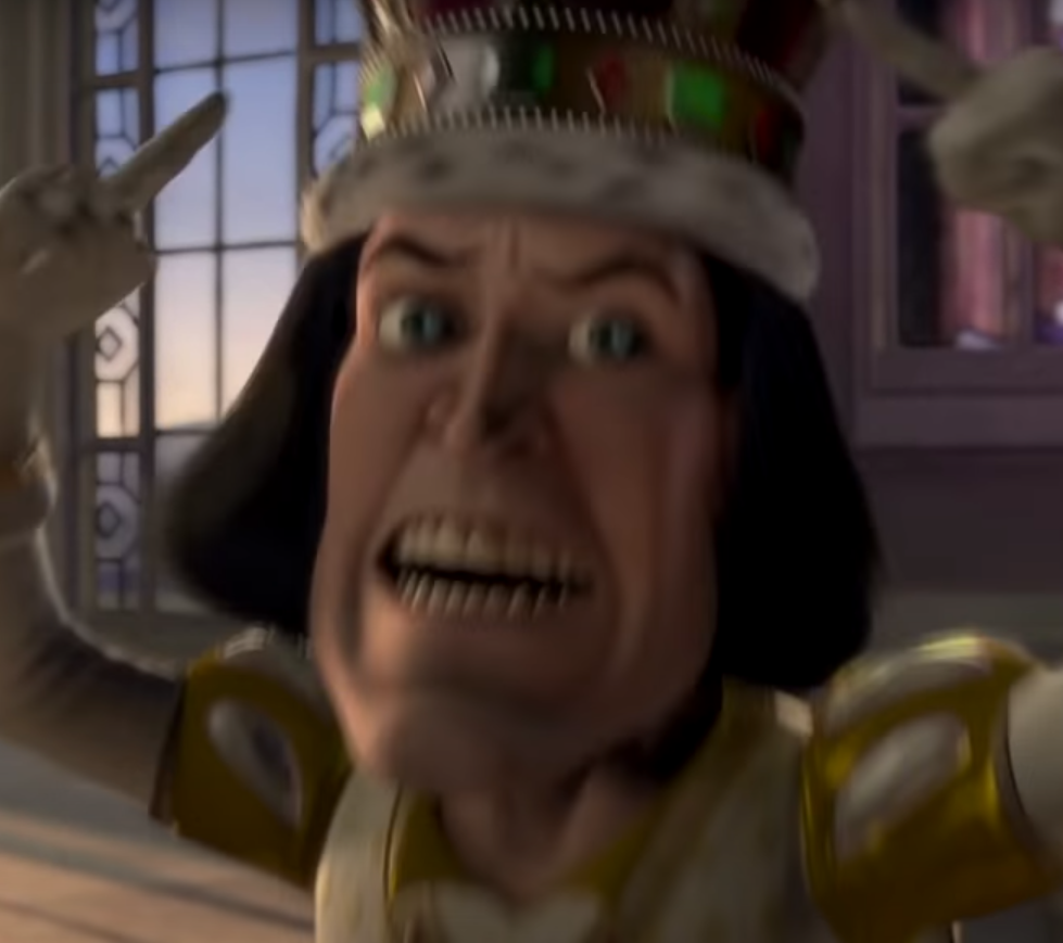 lord Farquaad crown Blank Meme Template