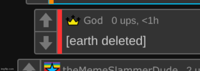 Earth Deleted | image tagged in earth deleted | made w/ Imgflip meme maker