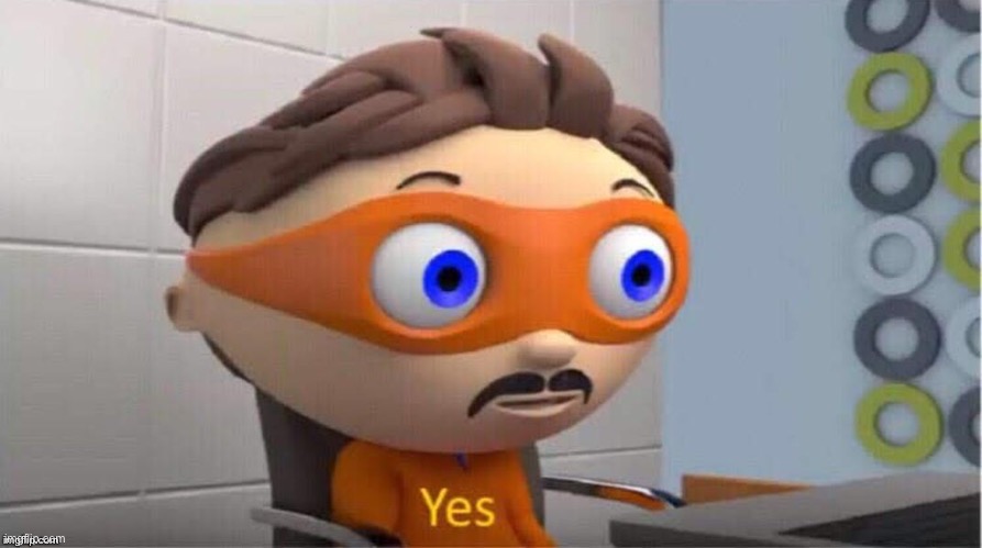 High Quality Yes Blank Meme Template