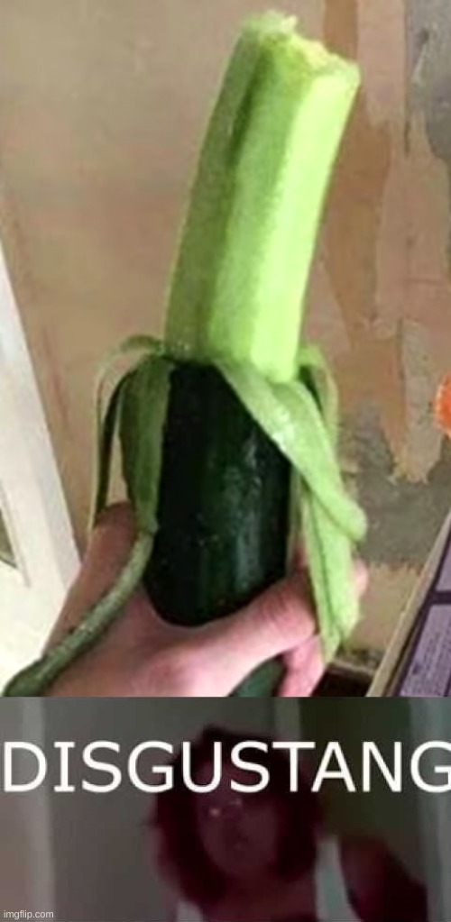 It's not a banana it's a cucumber. BUT WHY?! | made w/ Imgflip meme maker
