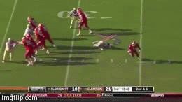 QB2DE Handoff 2011 | image tagged in gifs | made w/ Imgflip video-to-gif maker