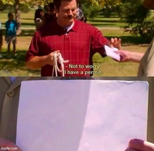 Search permit for template | image tagged in permit | made w/ Imgflip meme maker