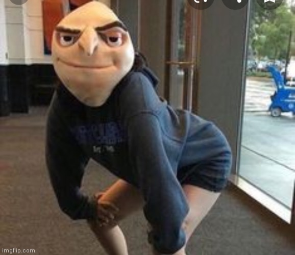 Cursed Image: Gru - Meme - Pin