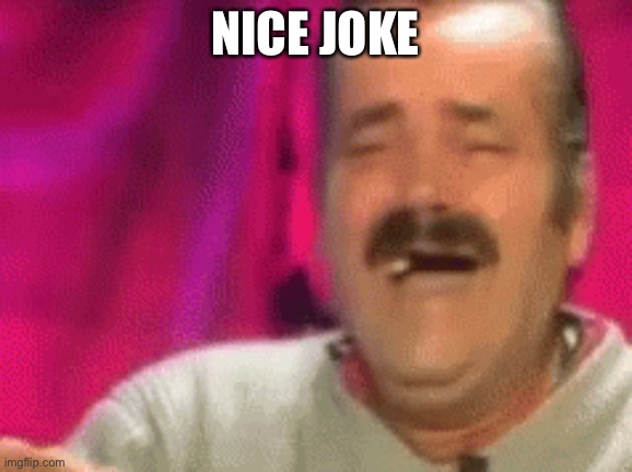 NICE JOKE | made w/ Imgflip meme maker