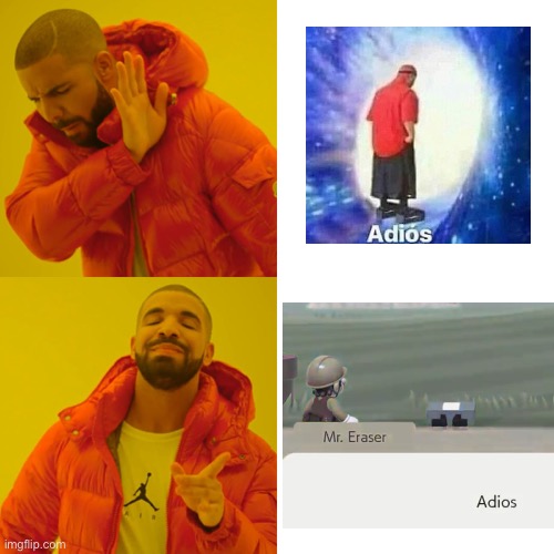 Obviously better | image tagged in memes,drake hotline bling | made w/ Imgflip meme maker