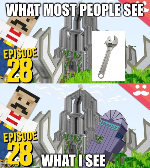 Mumbo jumbo inc | WHAT MOST PEOPLE SEE; WHAT I SEE | made w/ Imgflip meme maker