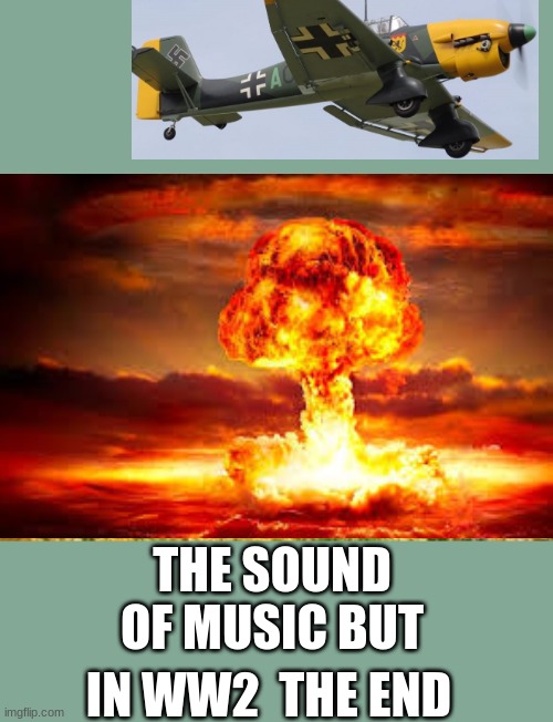 WW2 in Sound of music | THE SOUND OF MUSIC BUT; IN WW2  THE END | image tagged in memes,look at all these,funny,dark | made w/ Imgflip meme maker
