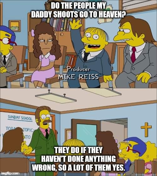 The Simpsons Police Truth Bomb | image tagged in the simpsons,police,blm | made w/ Imgflip meme maker