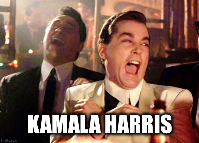 Hahahaha | KAMALA HARRIS | image tagged in memes,good fellas hilarious | made w/ Imgflip meme maker