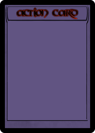 Action Card Blank Meme Template