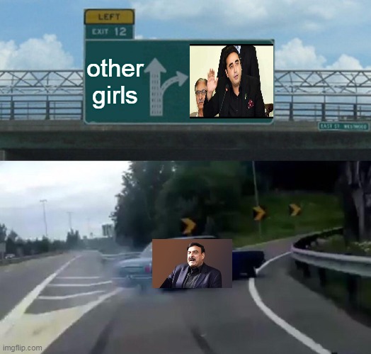 Left Exit 12 Off Ramp Meme | other girls | image tagged in memes,left exit 12 off ramp | made w/ Imgflip meme maker