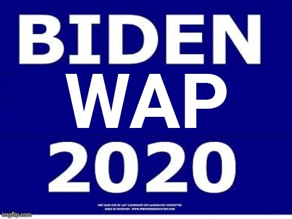 Biden / Kamala HerAss 2020 | WAP | image tagged in joe biden,kamala harris,election 2020,donald trump,election,creepy joe biden | made w/ Imgflip meme maker