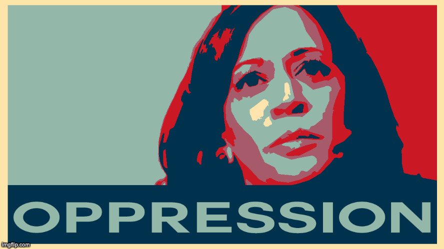 opression | image tagged in opression kamala,upvote,funny,meme,fry,democrate | made w/ Imgflip meme maker