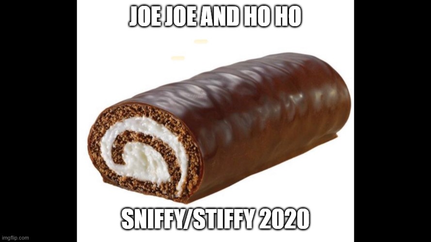 Joe Joe and Ho Ho | JOE JOE AND HO HO; SNIFFY/STIFFY 2020 | image tagged in political meme | made w/ Imgflip meme maker