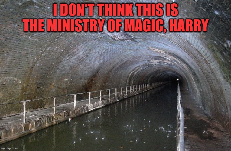 I DON'T THINK THIS IS THE MINISTRY OF MAGIC, HARRY | made w/ Imgflip meme maker