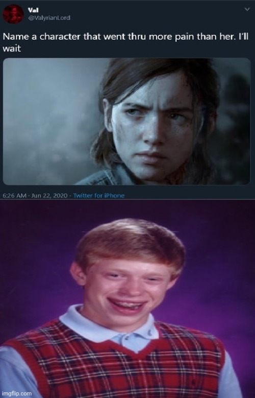 Bad Luck Brian | image tagged in name a character,bad luck brian,memes,reposts,repost,meme | made w/ Imgflip meme maker
