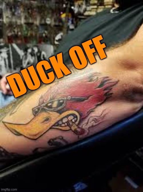 DUCK OFF | made w/ Imgflip meme maker