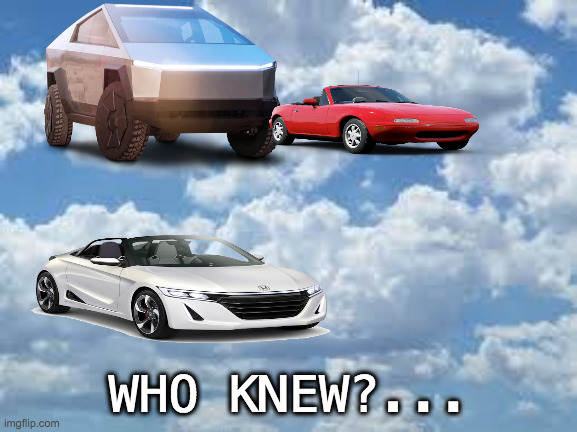 clouds | WHO KNEW?... | made w/ Imgflip meme maker