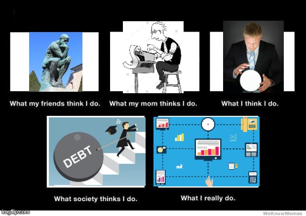 Office of Institutional Research | image tagged in what i really do | made w/ Imgflip meme maker