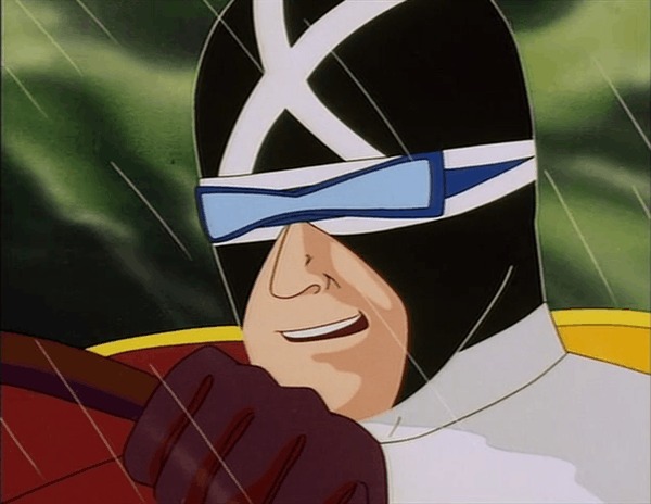 Racer X to the rescue Blank Meme Template