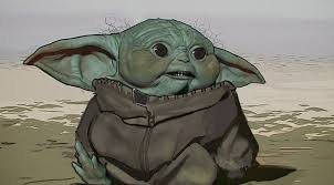 How baby yoda should have looked Blank Meme Template