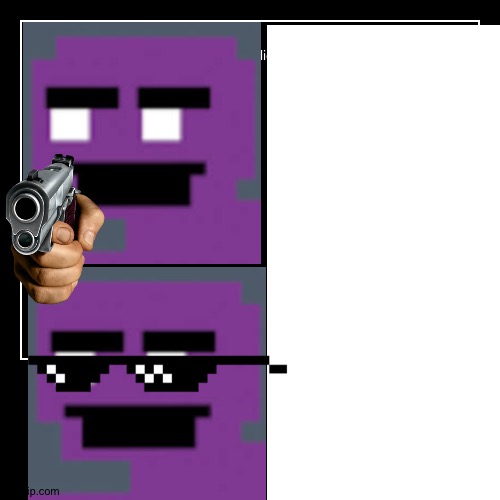 High Quality Waddawat purple guy aaa+ Blank Meme Template