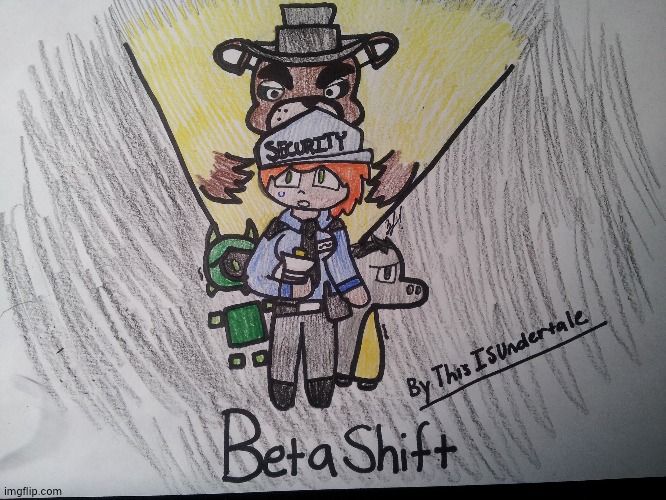 Fnaf Comic Coverpage!! **Read Comments** | made w/ Imgflip meme maker