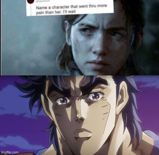 Jonathan Joestar is the best JoJo | image tagged in name a character that went thru more pain her ill wait,jojo | made w/ Imgflip meme maker