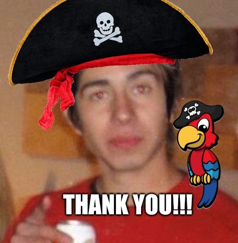 High Quality I’m a Pirate Blank Meme Template