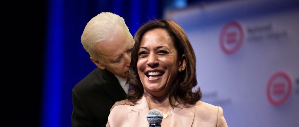 Biden sniff Harris Blank Meme Template