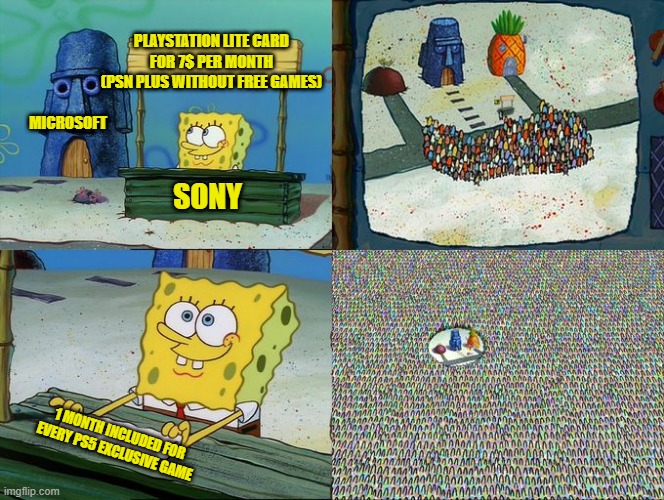 PlayStation Plus Price Increase - Meme by samsta8 :) Memedroid