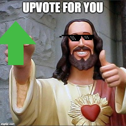 Jesus gives upvote | image tagged in jesus gives upvote | made w/ Imgflip meme maker