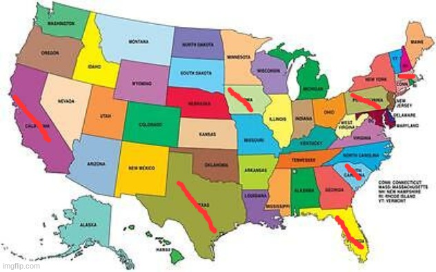 I'mma see if i can meet people from all 50 states on IMGFlip. Here's where i am so far! | image tagged in usa map,memes,imgflip users,50 states,usa | made w/ Imgflip meme maker